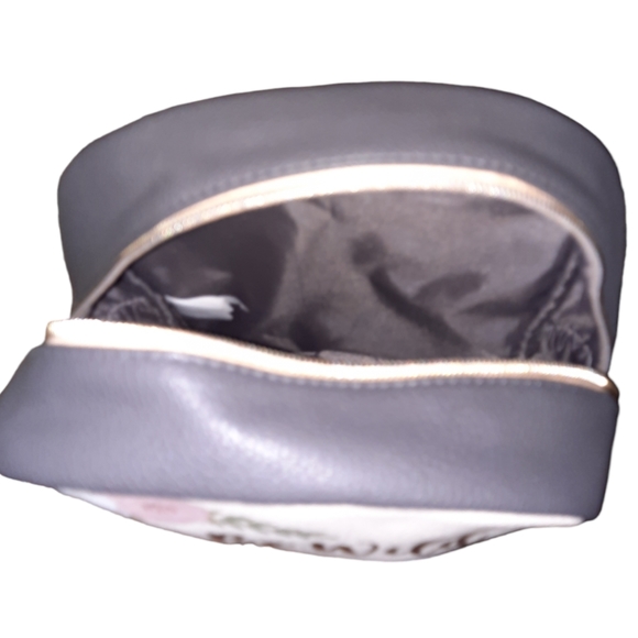 New BE WILD Zippered Backpack Fox Mom Baby Floral Kids Children Girls School Bag - Picture 5 of 7